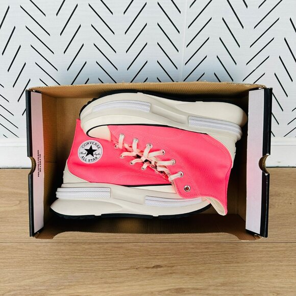 ⭐Converse Run Star Hike Legacy CX Hi Sz 8.5 Women Sneakers Electric Pink A05012C - Picture 8 of 13